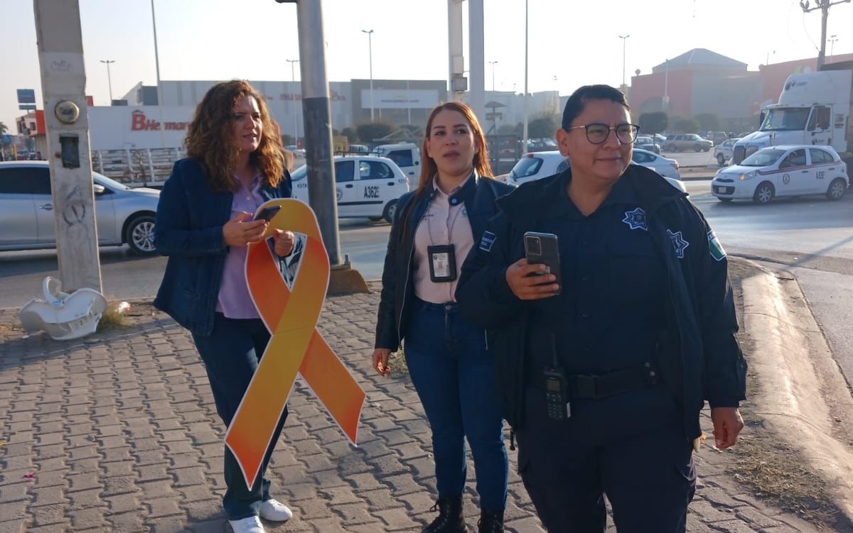 Campaña de prevención contra la violencia de género de IMM y Prodem de Gómez Palacio (EL SIGLO DE TORREÓN)