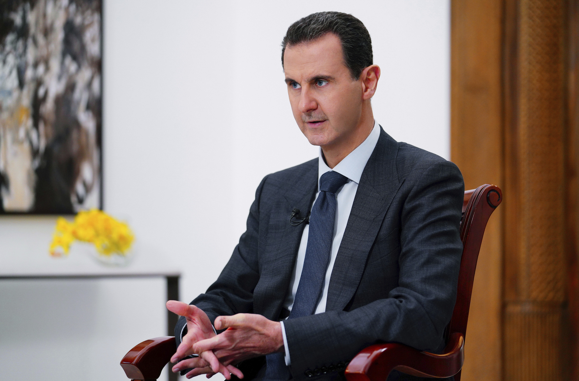 Reaparece Al-Assad en su exilio en Moscú