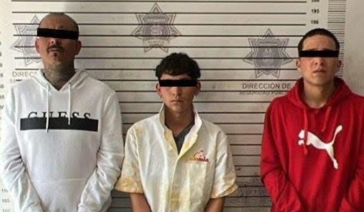 Detienen a tres por su probable participación en un homicidio