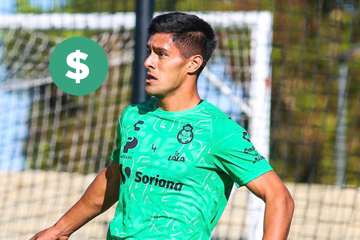 Santos Laguna: ¿Cuál es el valor de Santiago Núñez, jugador transferible de los Guerreros?