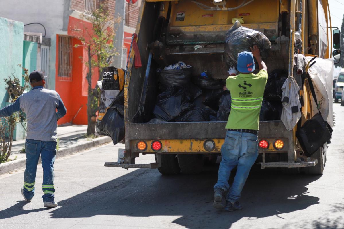 Suspenderán recolección de basura el 25 de diciembre y el 1 de enero en Saltillo