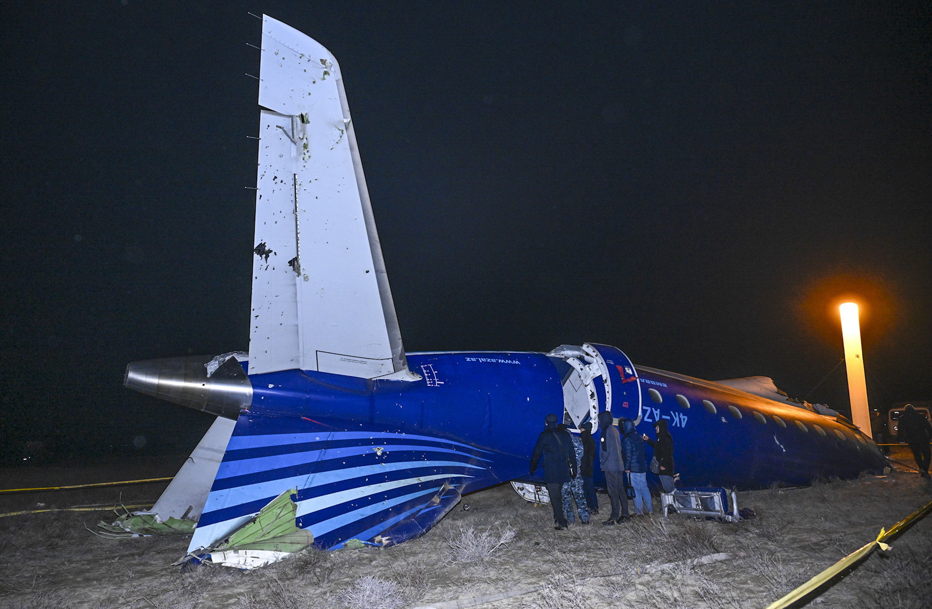 Apunta a rusos desplome de avión en Kazajistán