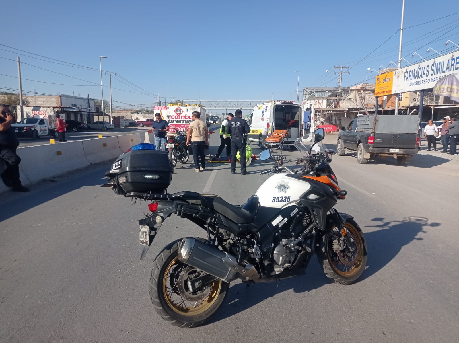 Motociclista pierde la vida tras cinco días de agonía, viajaba sin casco y en compañía de un menor