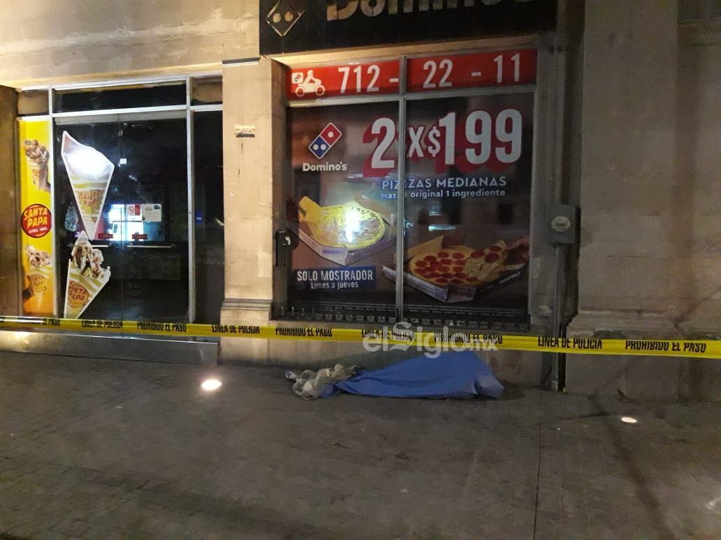 Fallece hombre en situación de calle en Centro de Torreón