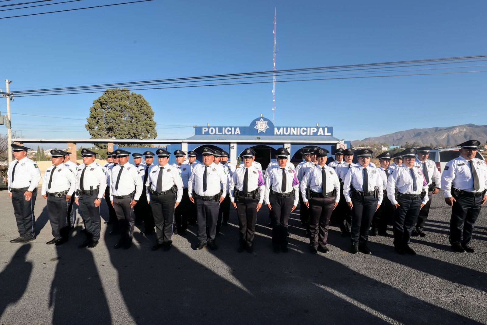 Reconocen labor y compromisos de policías en Arteaga