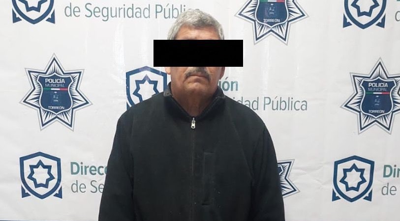 Detenido por abusar de menor en Torreón.