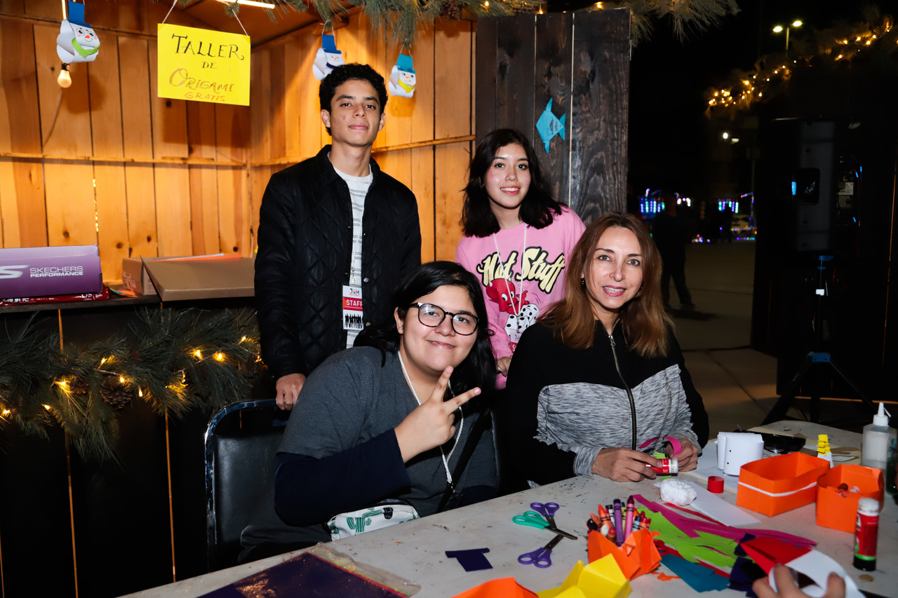 Diego Díaz, Natalia Tovar, Isabela Meza y Ely Valdez (EL SIGLO DE TORREÓN / ENRIQUE CASTRUITA)
