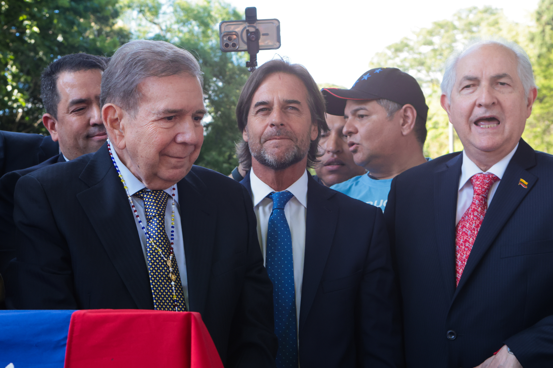 Opositor venezolano hace gira en América