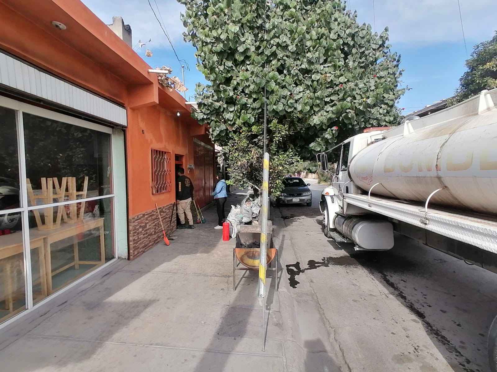 Negocio de venta de pollos de la ciudad de Lerdo. (EL SIGLO DE TORREÓN)