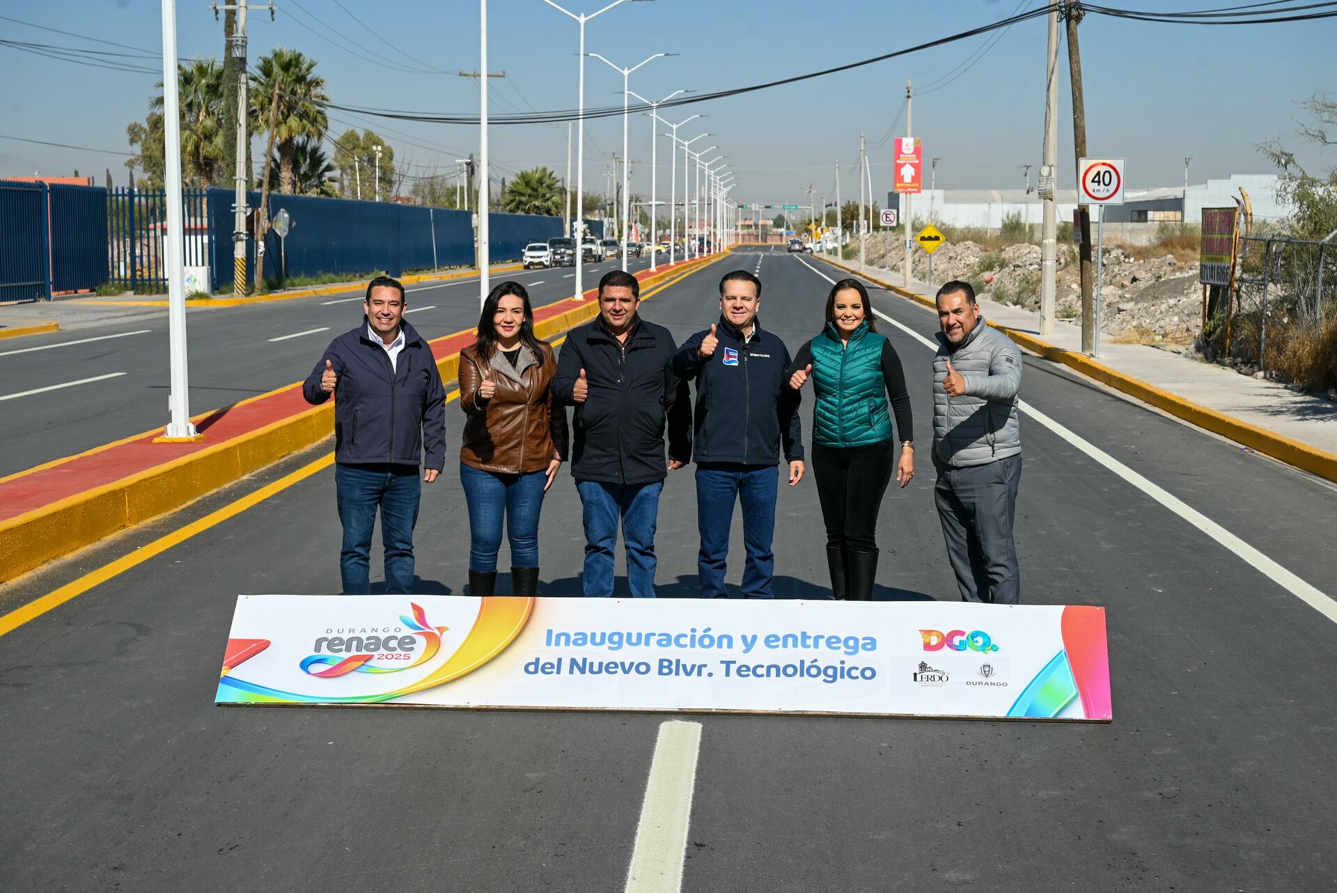 Inauguración y entrega de las obras del nuevo Bulevar Tecnológico. (DIANA GONZÁLEZ)