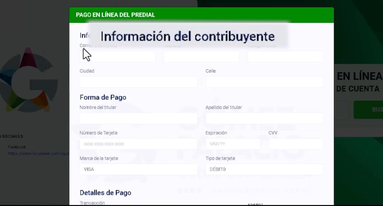 Así pueden pagar el Impuesto Predial en línea los gomezpalatinos