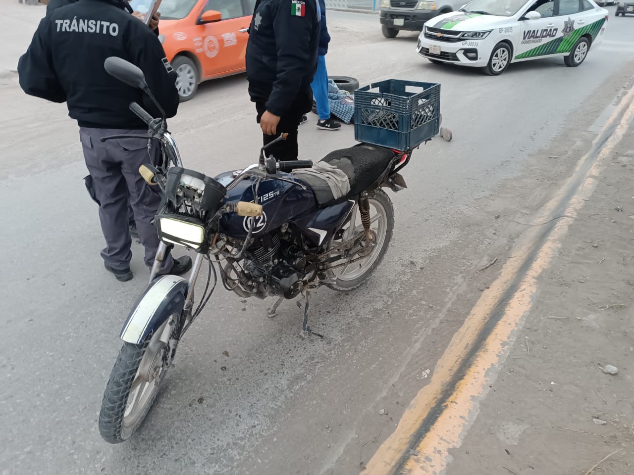 Accidente vial en Gómez Palacio.