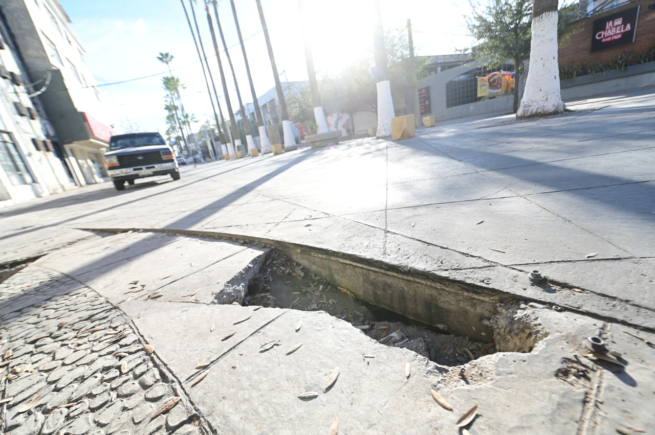 Paseo Morelos, en completa decadencia