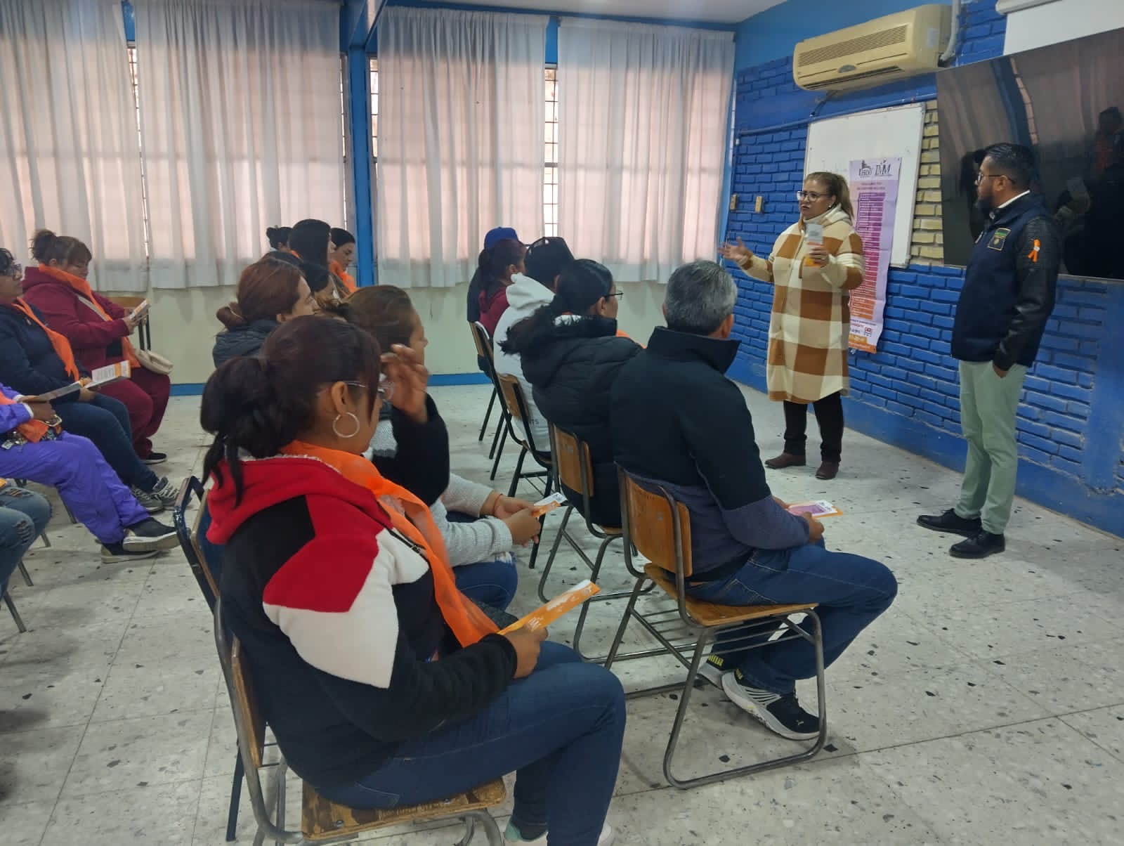 IMM Lerdo presente en la Jornada por La Paz con temas sobre violencia hacia la mujer