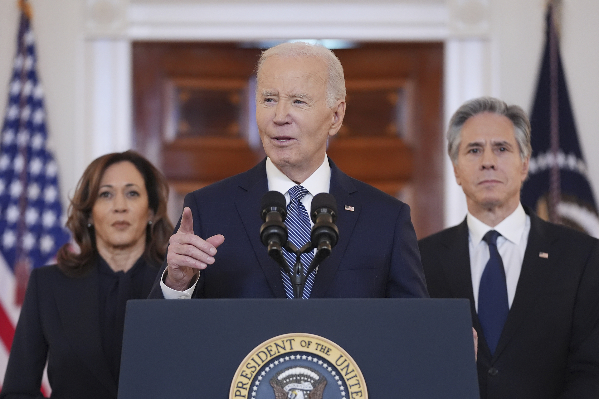 El presidente de Estados Unidos, Joe Biden. (AP)