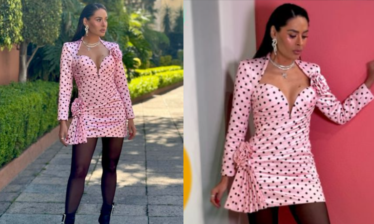 El vestido 'polka dots' de Galilea Montijo es un acierto de temporada