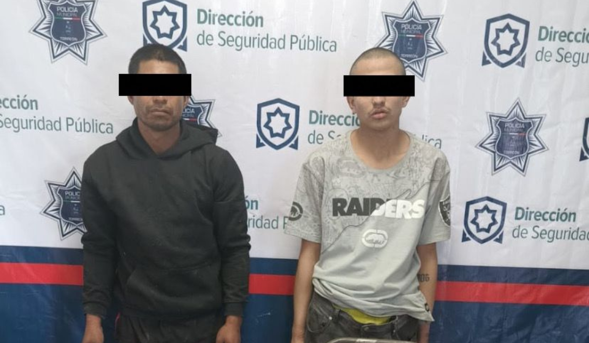 Detienen a dos jóvenes que ingresaron a herrería de Torreón para robar maquinaria