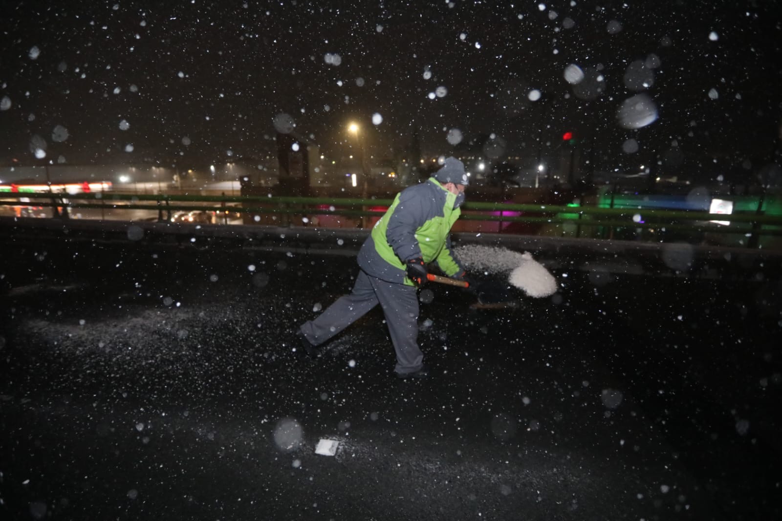 Amanece Saltillo sobre hielo; registra -5 grados de temperatura