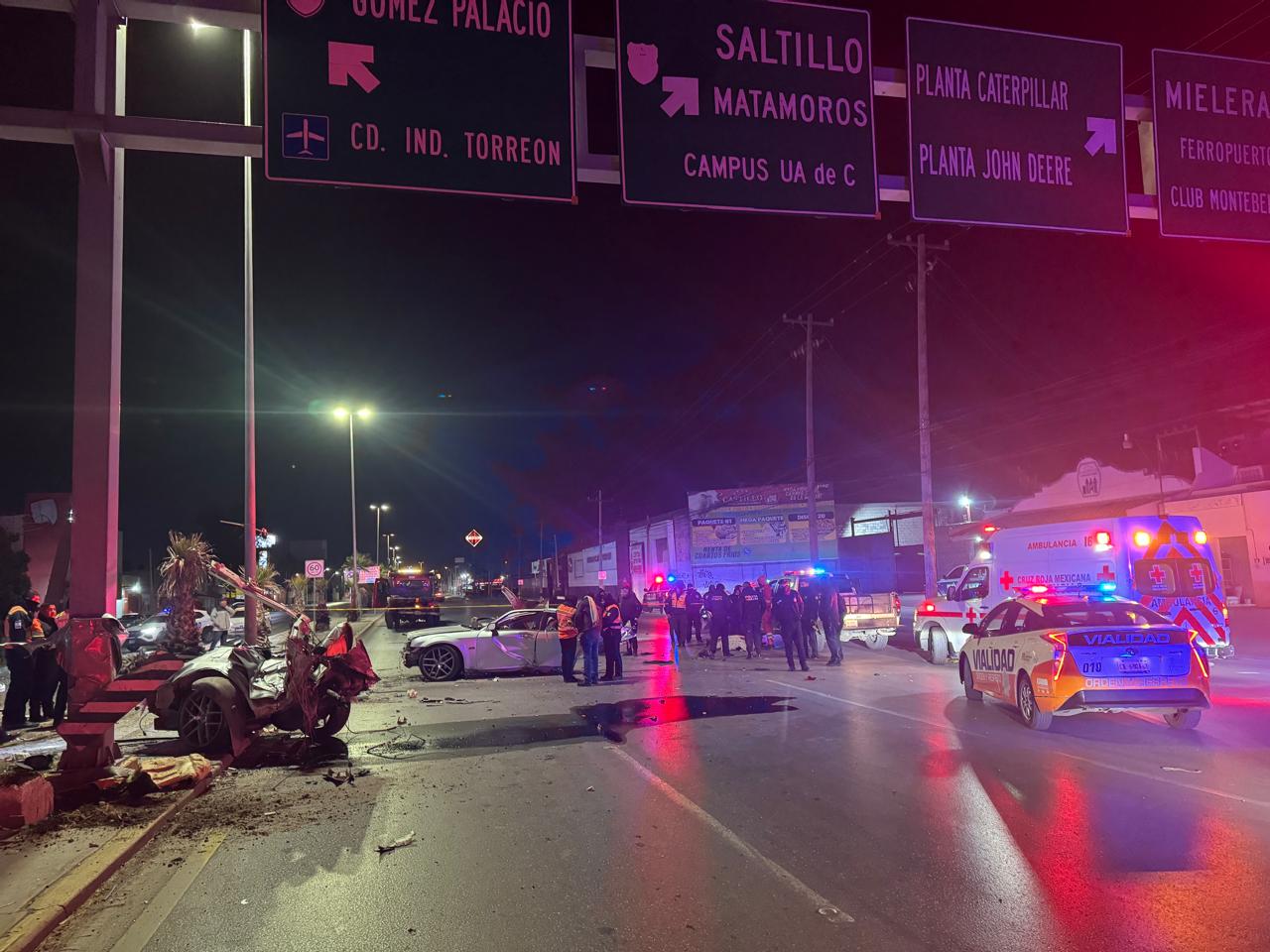 Accidente en bulevar Revolución de Torreón.