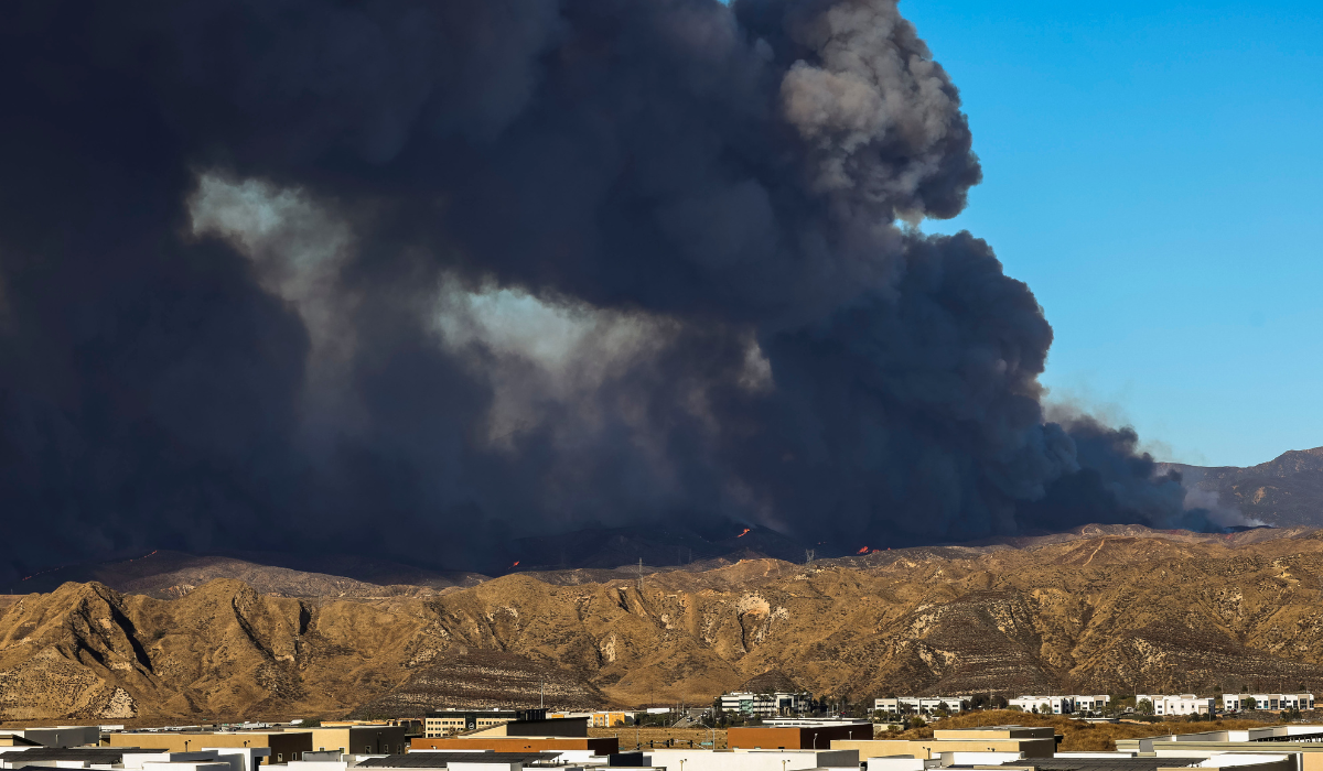 Nuevo incendio amenaza Los Ángeles tras días de avances por los devastadores fuegos