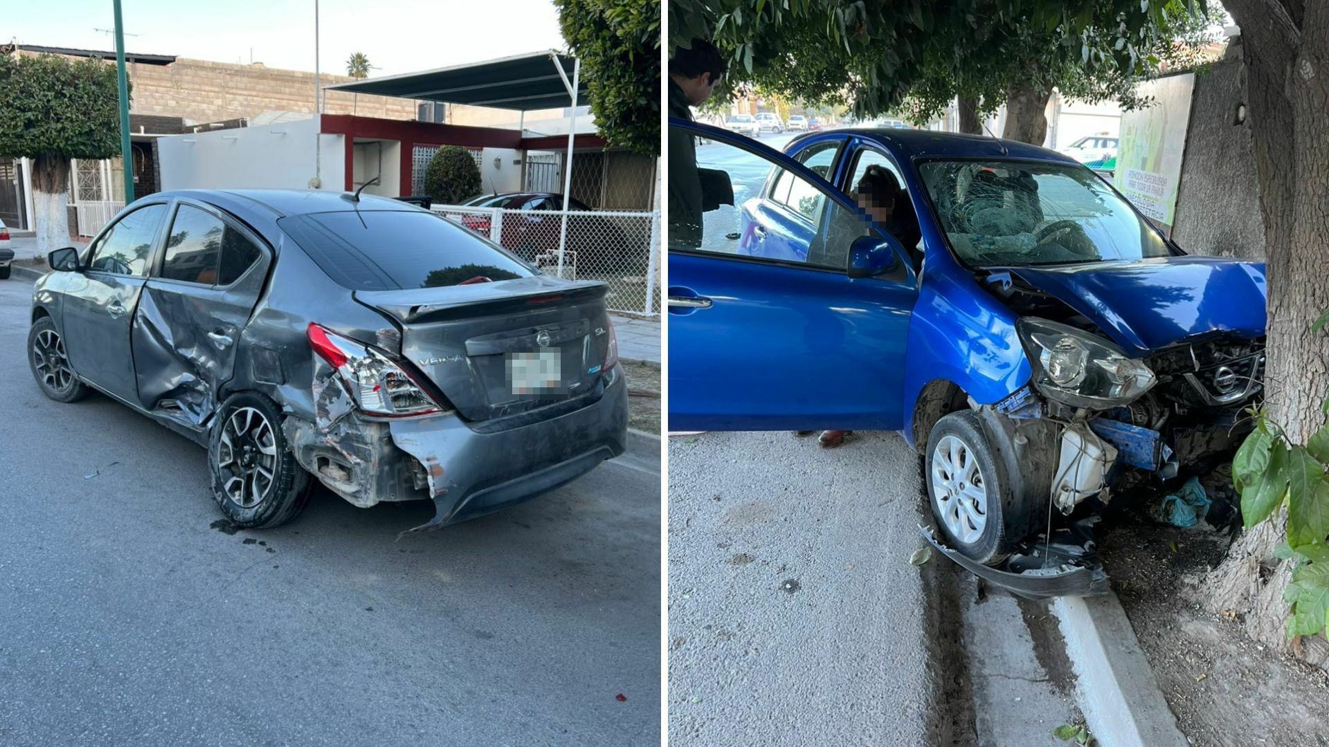 El vehículo señalado como presunto responsable es un Nissan Versa, color gris, modelo 2016, con placas de circulación del estado de Durango. (EL SIGLO DE TORREÓN)