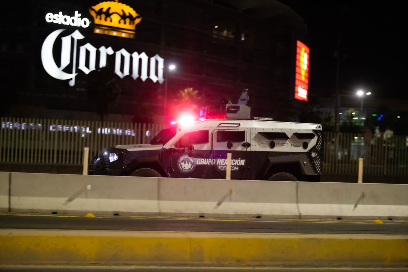 Seguridad Torreón en el TSM.