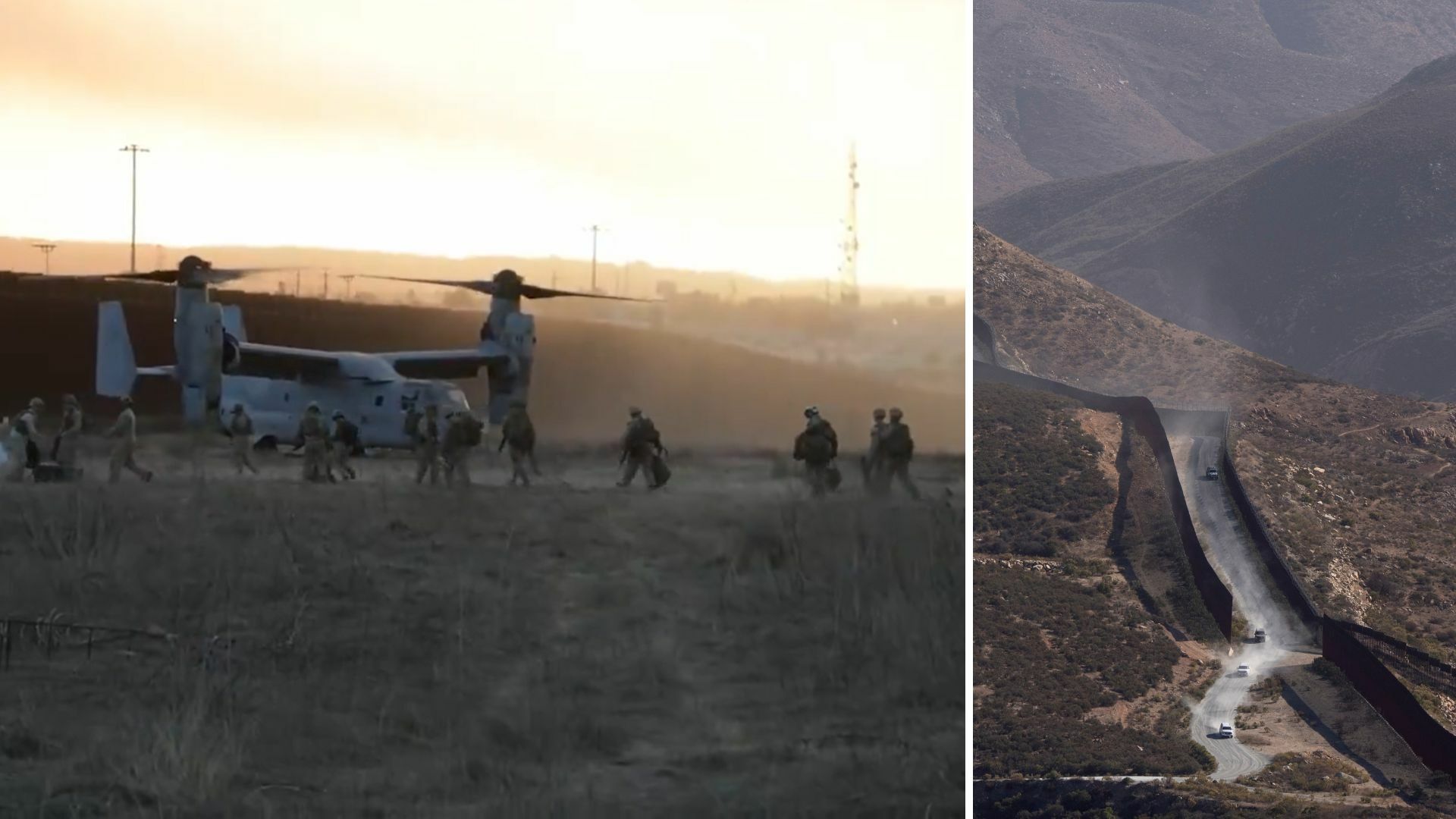 Casa Blanca exhibe despliegue de Marines en frontera con México | VIDEO