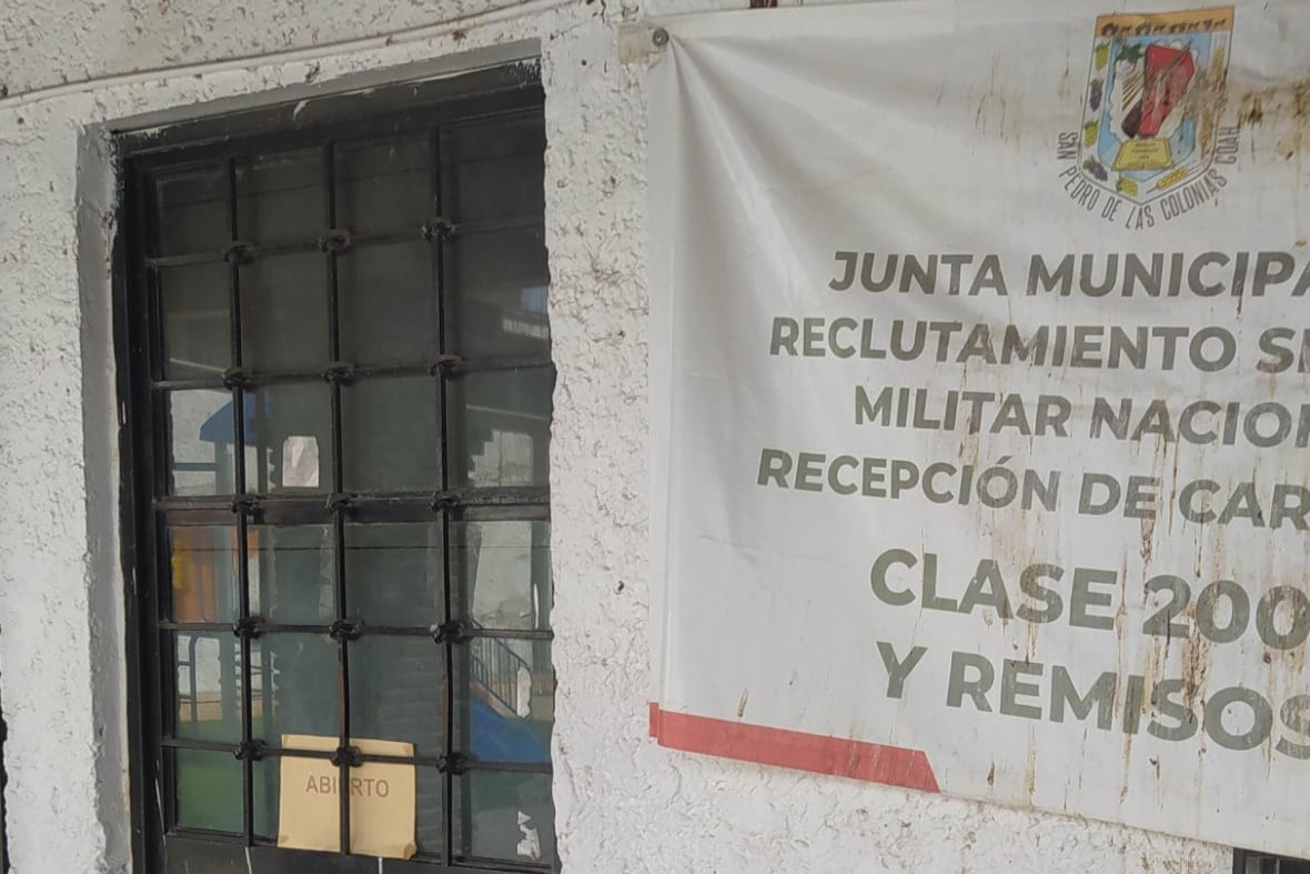 Llaman a jóvenes clase 2006 de San Pedro a entregar su cartilla del Servicio Militar