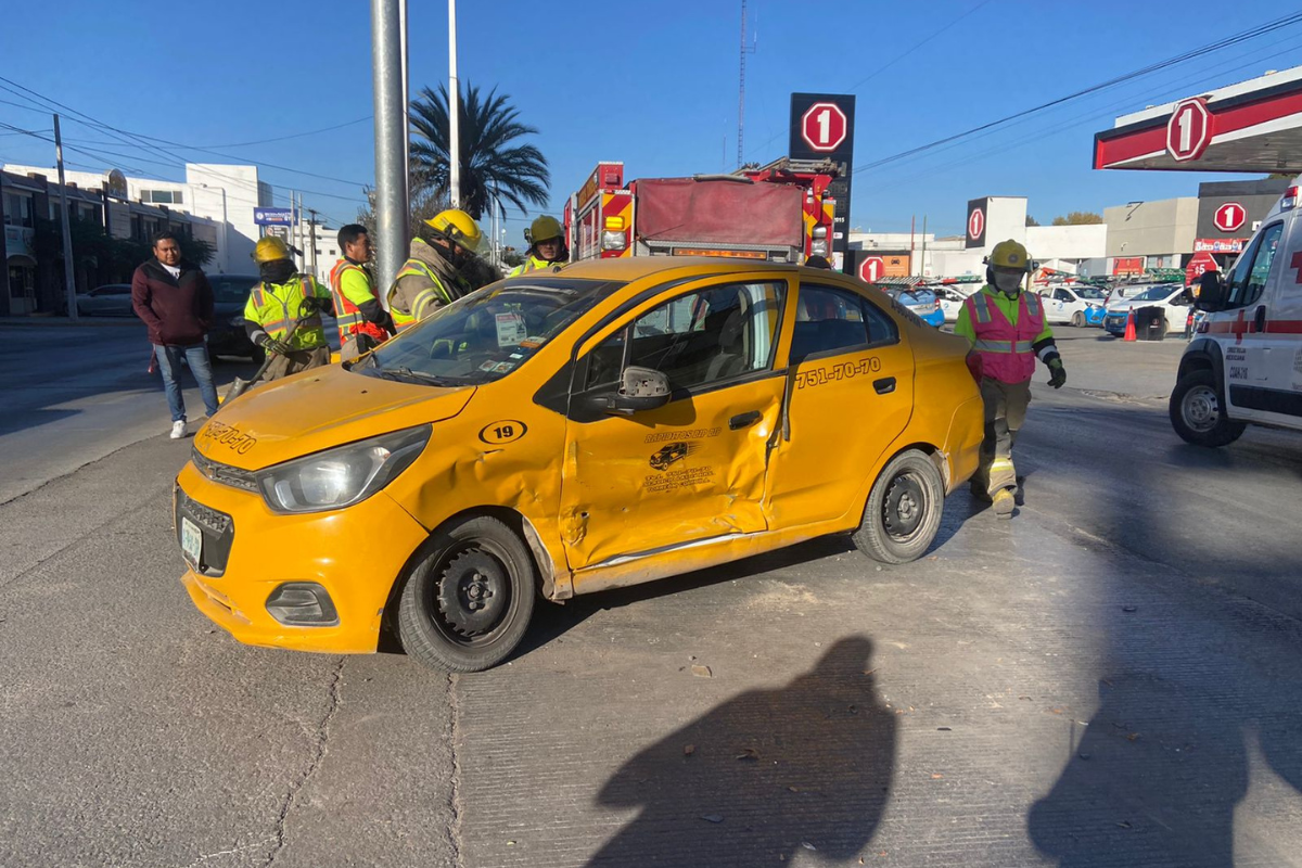 Accidente en Torreón deja daños materiales por 60 mil pesos