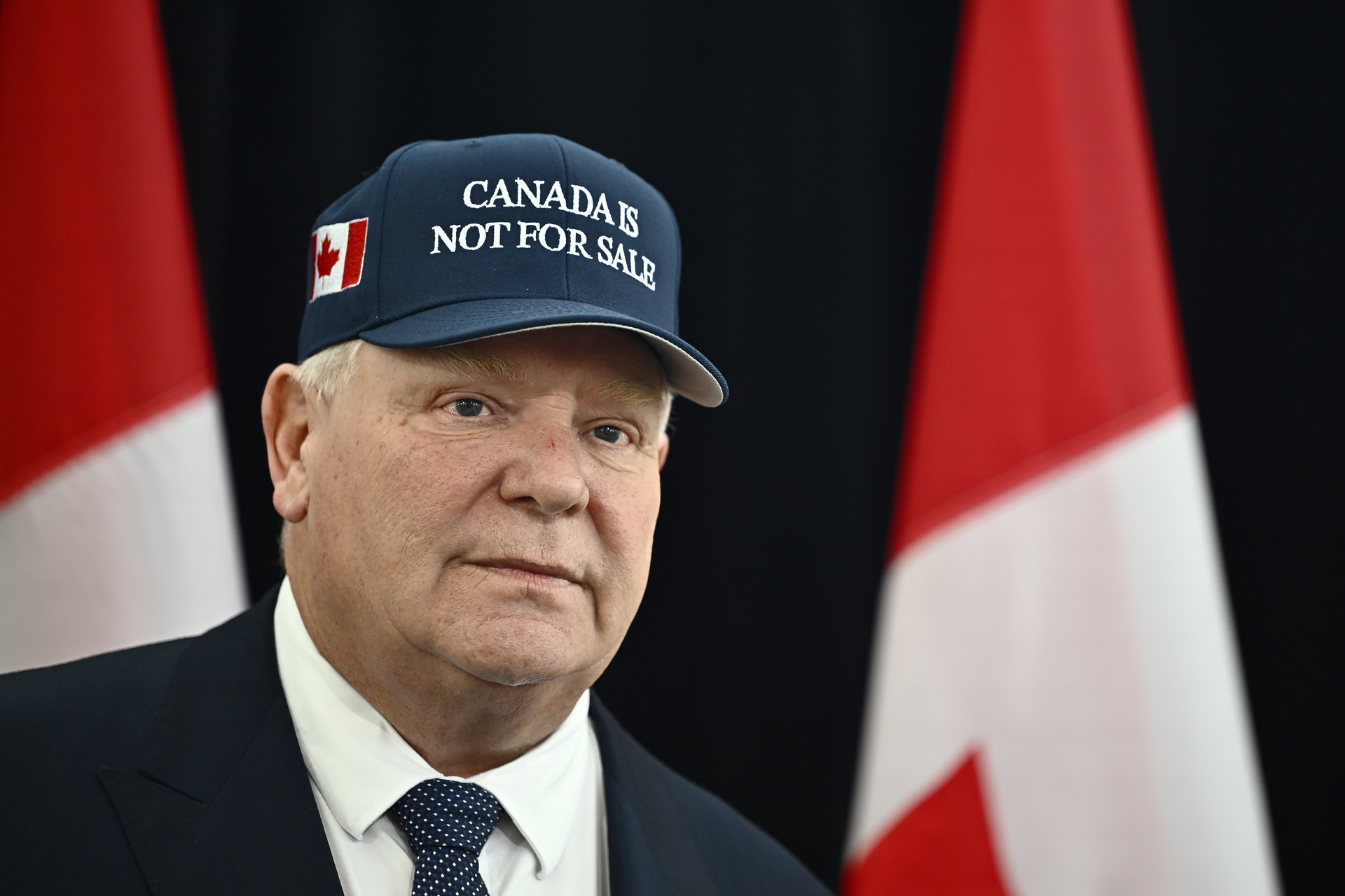 El jefe de Gobierno de la provincia canadiense, Doug Ford. (AP)