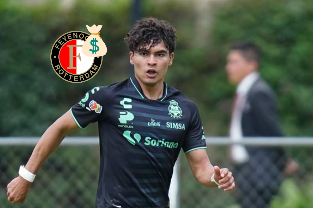 ¿Cuánto desembolsó Feyenoord para fichar a Stephano Carrillo de Santos Laguna?