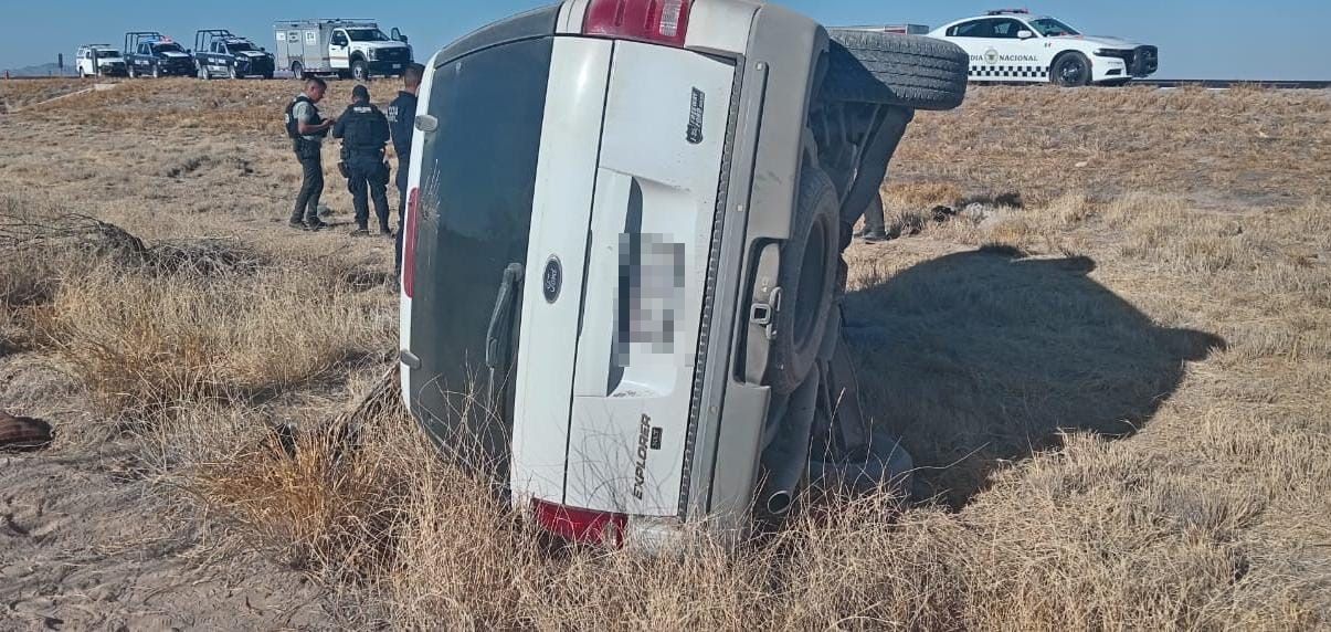 La unidad siniestrada es de la marca Ford, línea Explorer, modelo 2002. (EL SIGLO DE TORREÓN)