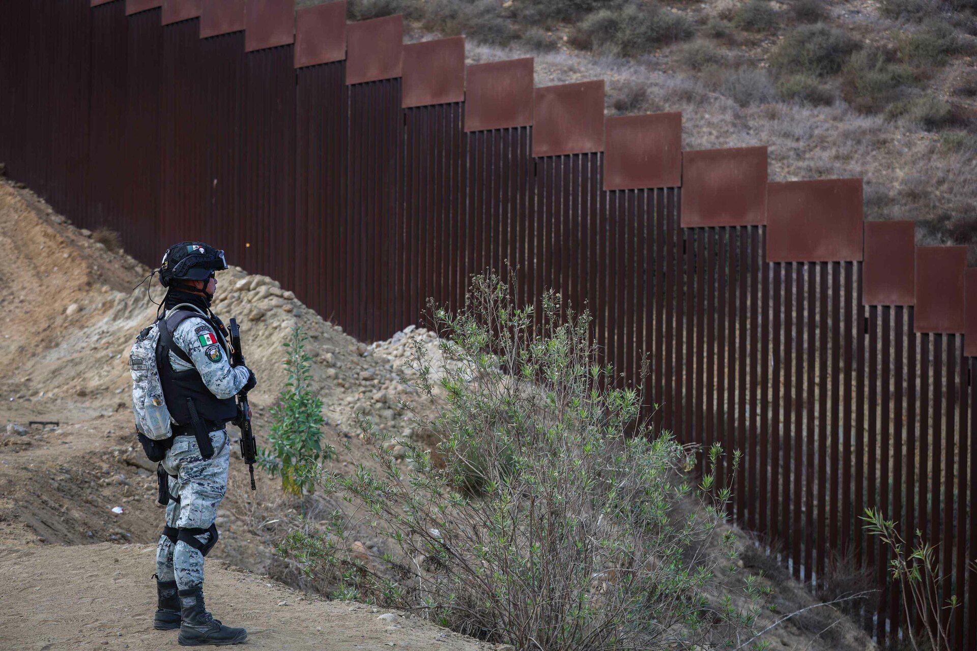 Frontera México-EUA (EL UNIVERSAL)