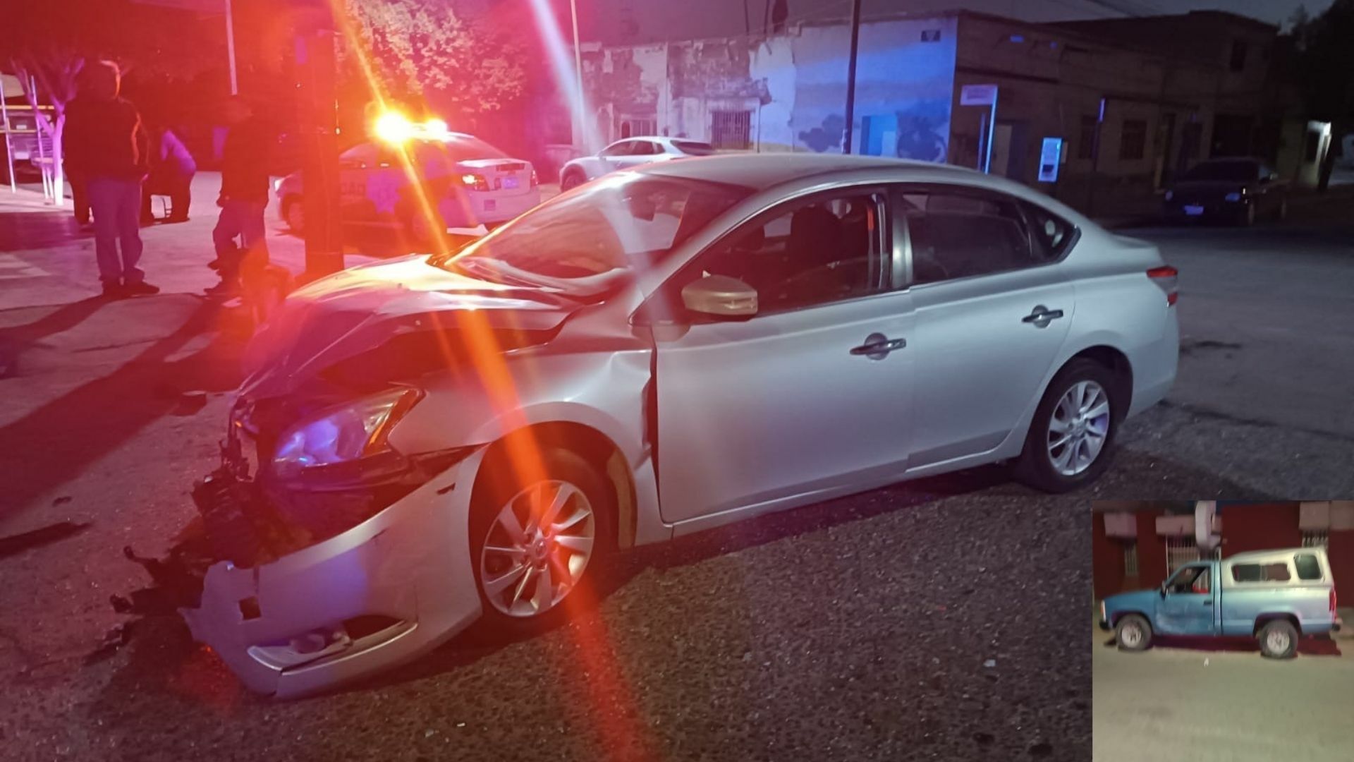 Un automóvil Nissan Sentra, modelo 2015, color gris. (EL SIGLO DE TORREÓN)