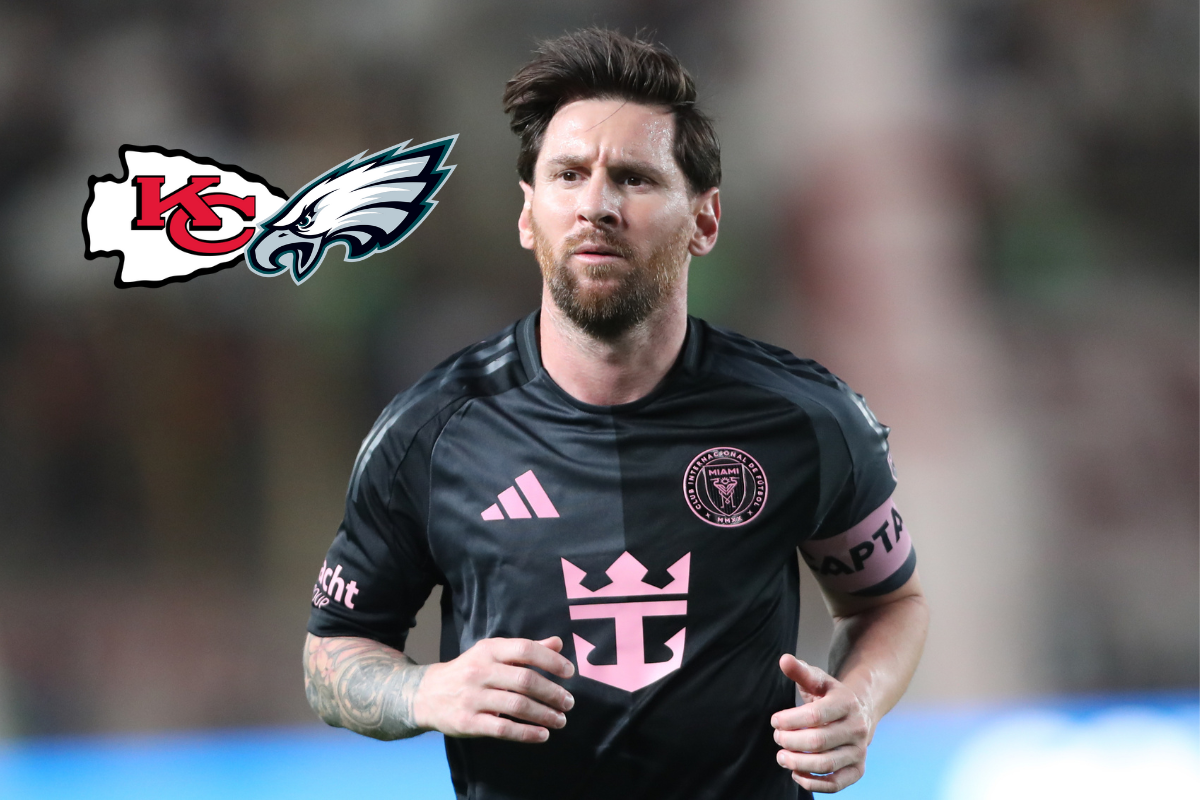 Messi presencia su primer Super Bowl en Nueva Orleans