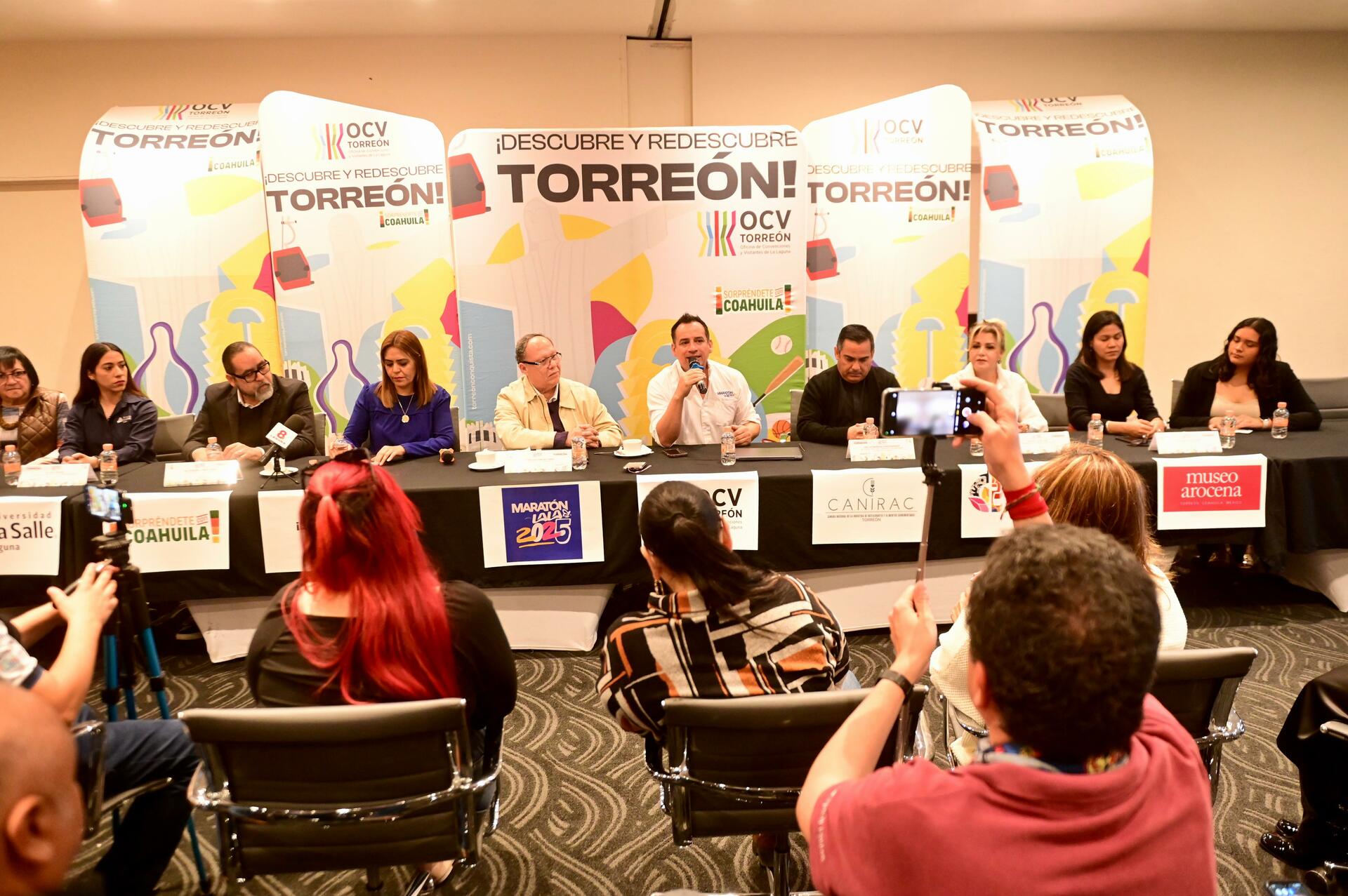 Rueda de Prensa OCV. (ENRIQUE TERRAZAS)