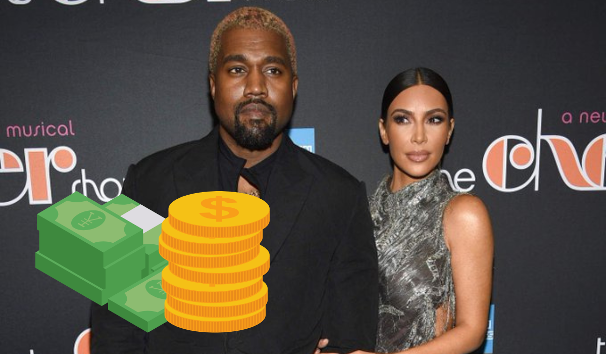 La impresionante cantidad mensual que Kanye West paga de manutención a Kim Kardashian