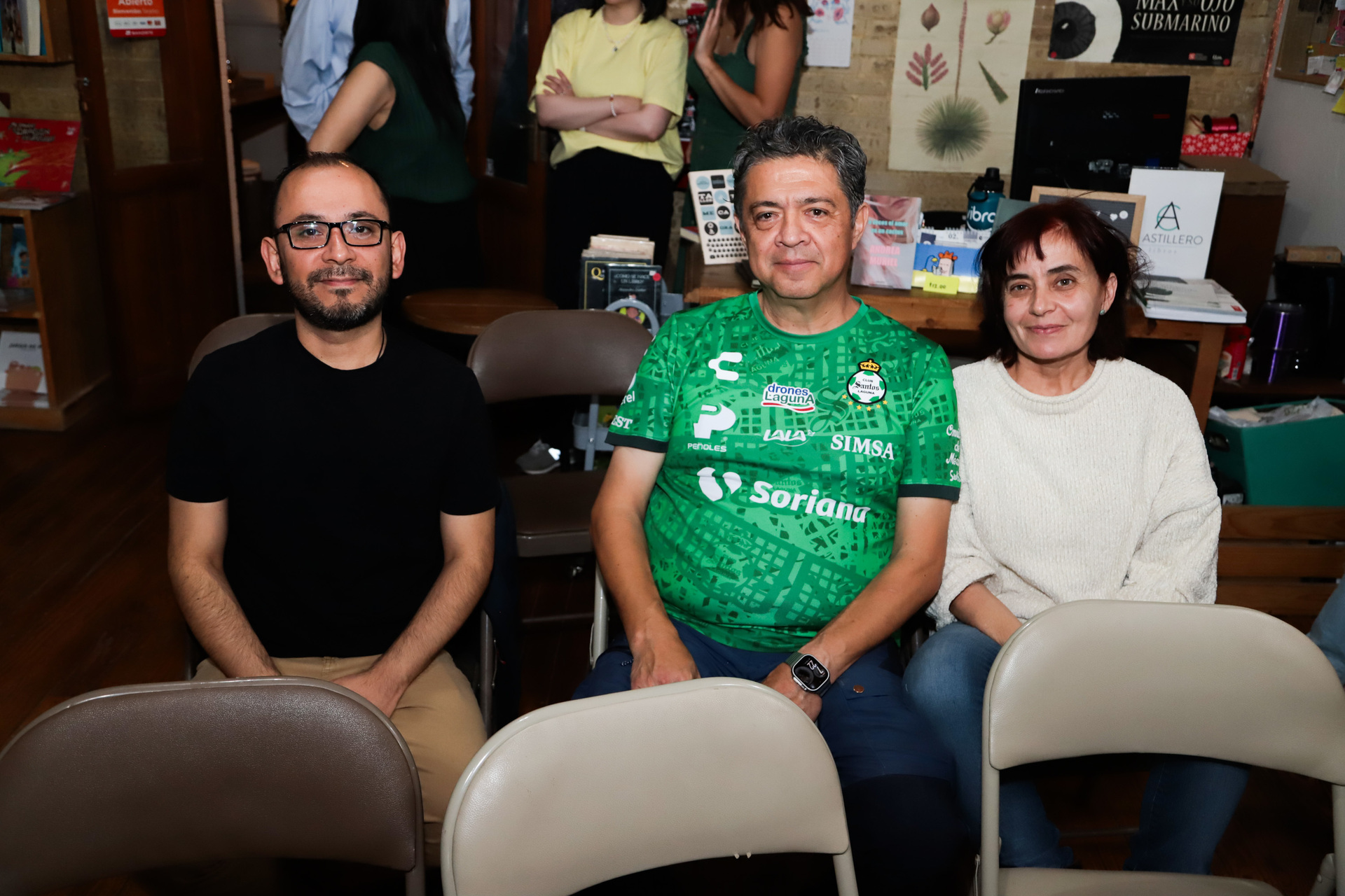 Hermilo Gómez, Saúl Sifuentes y Esther Arce (EL SIGLO DE TORREÓN / ENRIQUE CASTRUITA)
