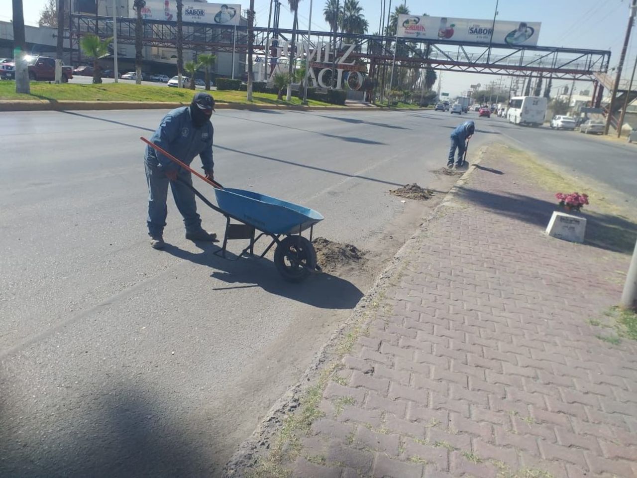 Servicios Públicos intensifica limpieza en puentes y retira maleza.