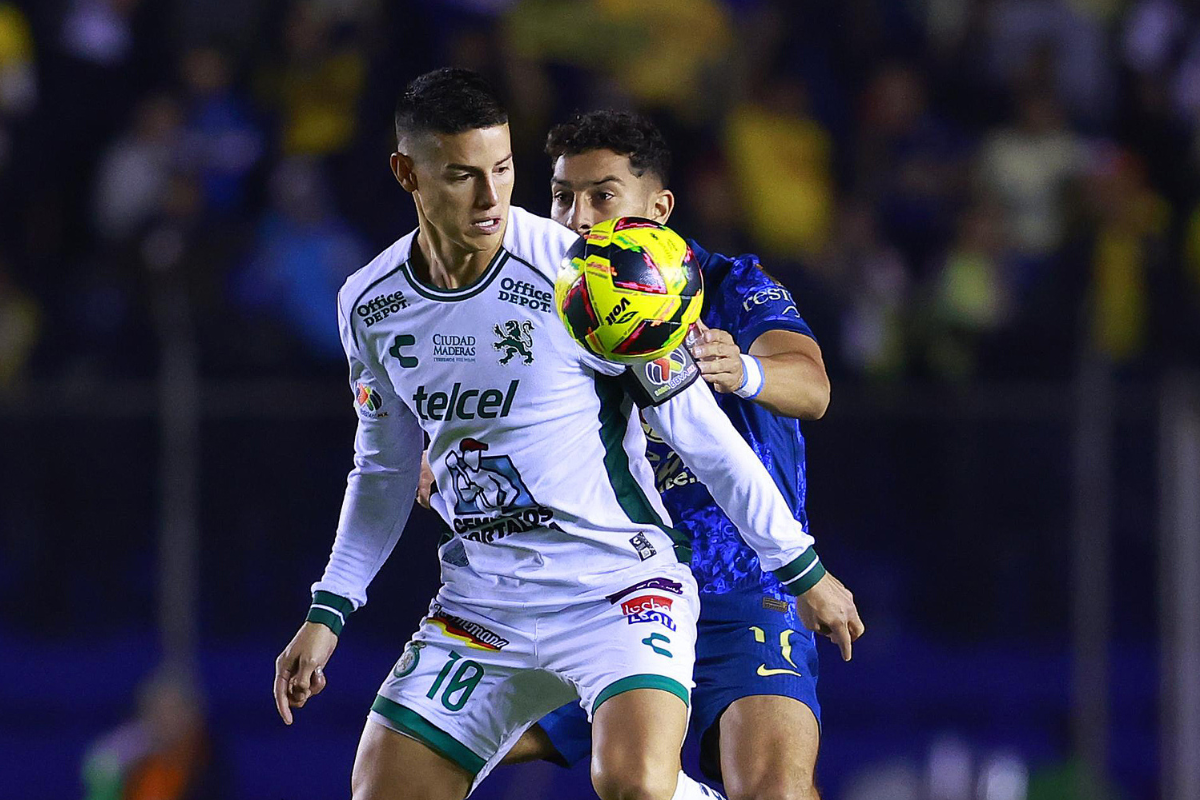 ¡Silencia al América! James Rodríguez anota con León y empata el marcador | VIDEO