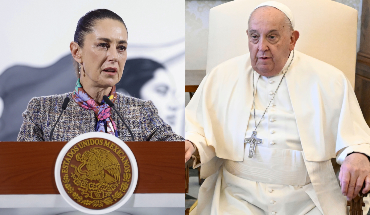 Claudia Sheinbaum expresa su apoyo y deseo de pronta recuperación para el Papa Francisco