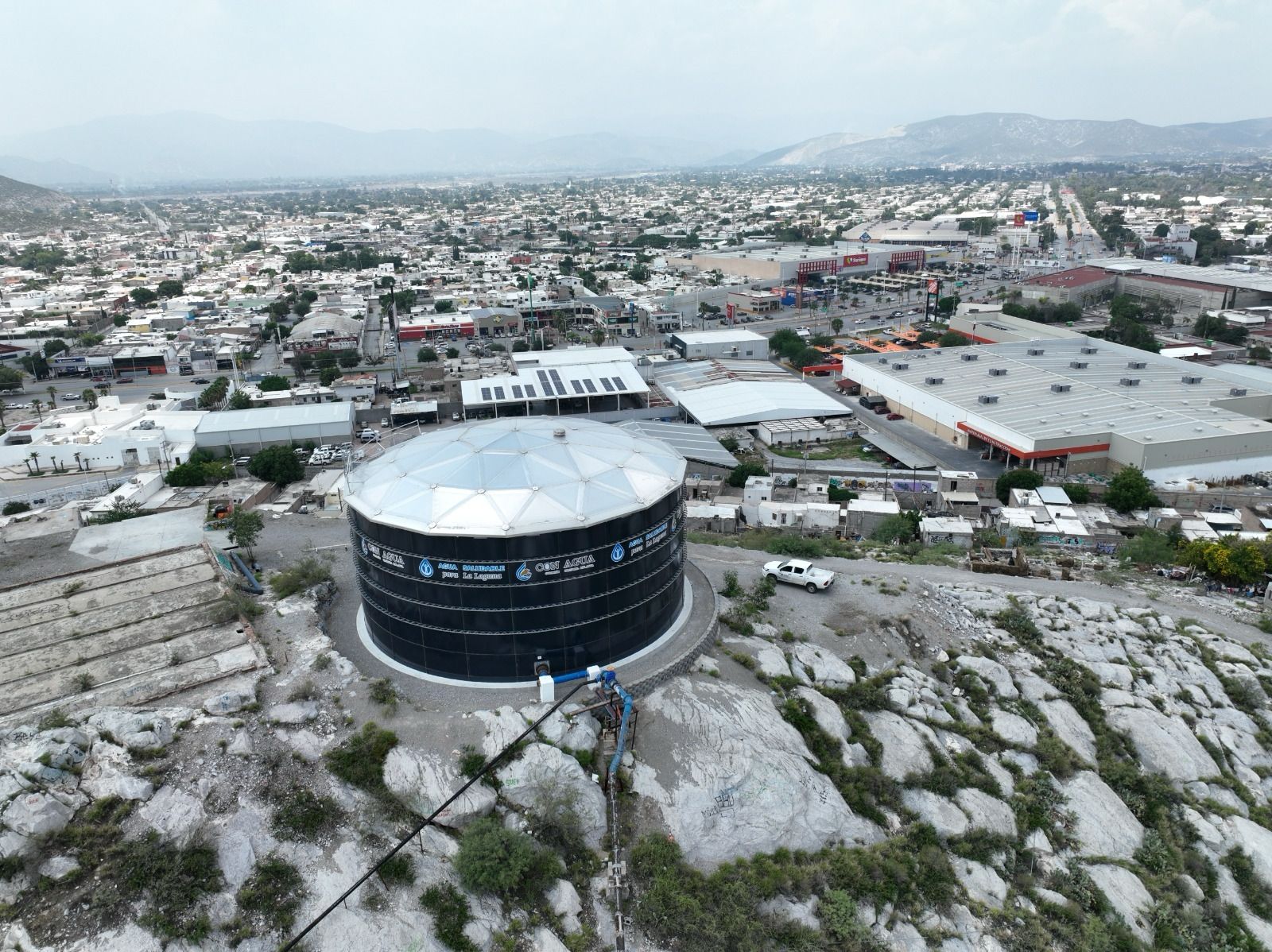 Gómez Palacio recibe 270 litros por segundo de agua a través de Agua Saludable: Sideapa