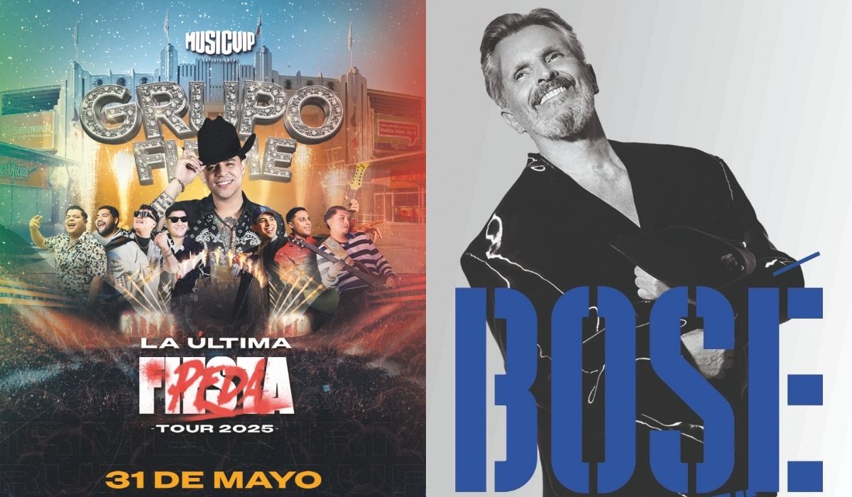 ¿Miguel Bosé o Grupo Firme? Los laguneros tienen dos opciones de conciertos en mayo y junio