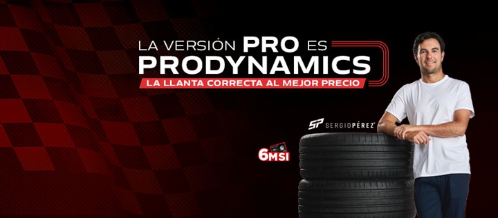 ¿Ya revisaste tus llantas? Aprovecha las promociones de Aniversario en Prodynamics