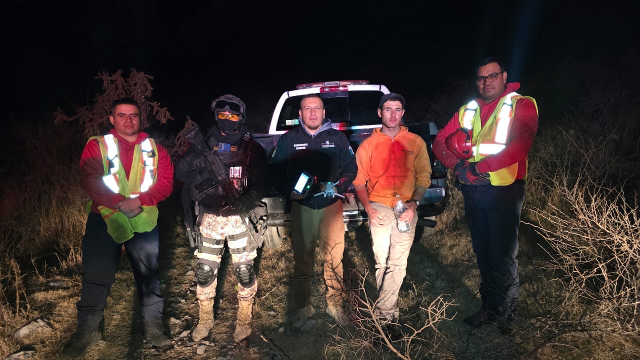 Rescatan a rapelista luego de más de 24 horas en la Sierra de Zapalinamé