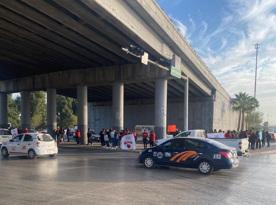 Se manifiestan contra reforma a la Ley del ISSSTE en Gómez Palacio