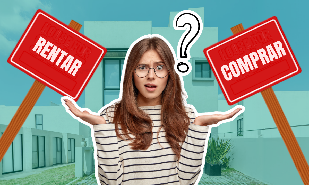 ¿Conviene más comprar o rentar una vivienda?