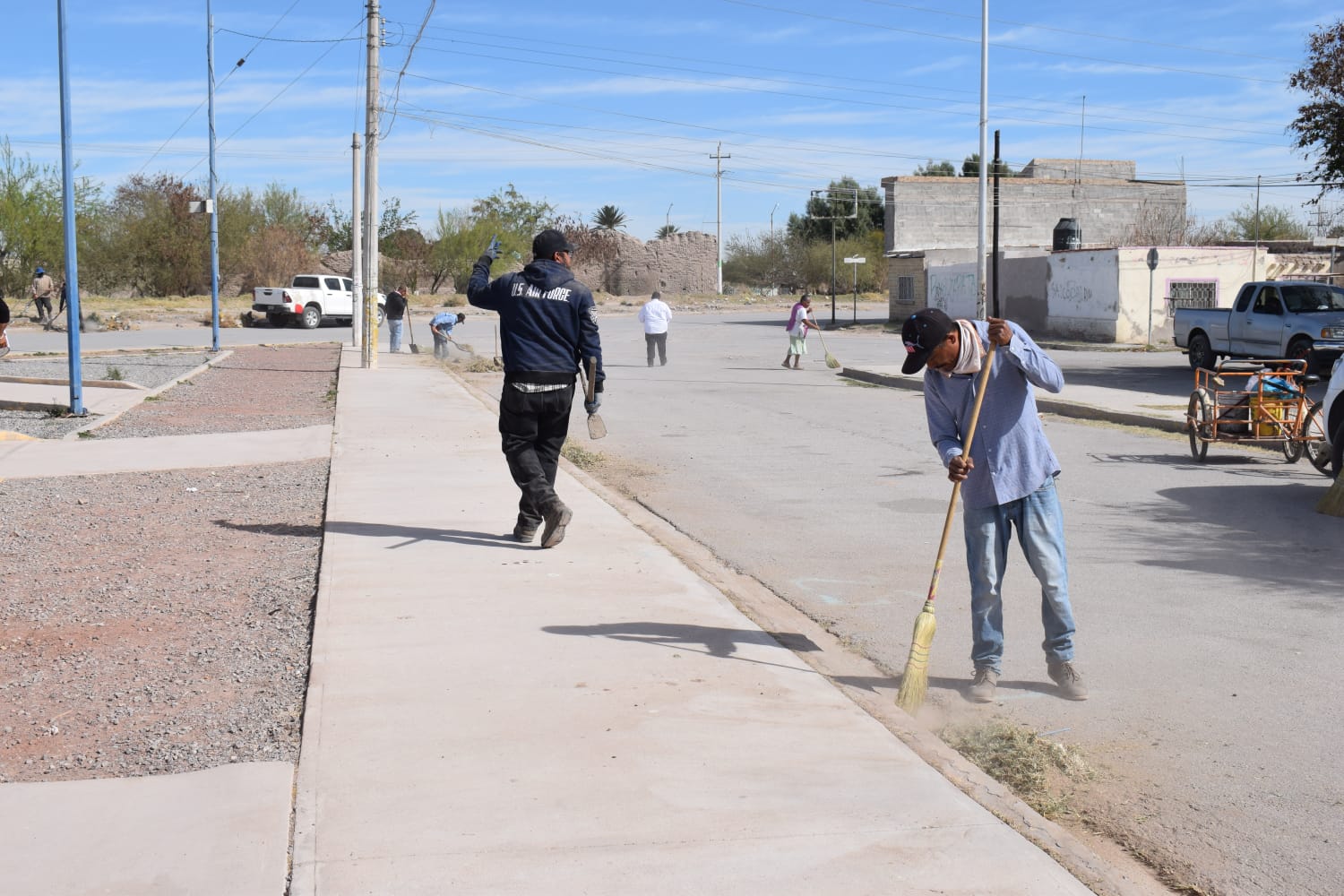 Llevan jornada de limpieza a sector conflictivo de San Pedro