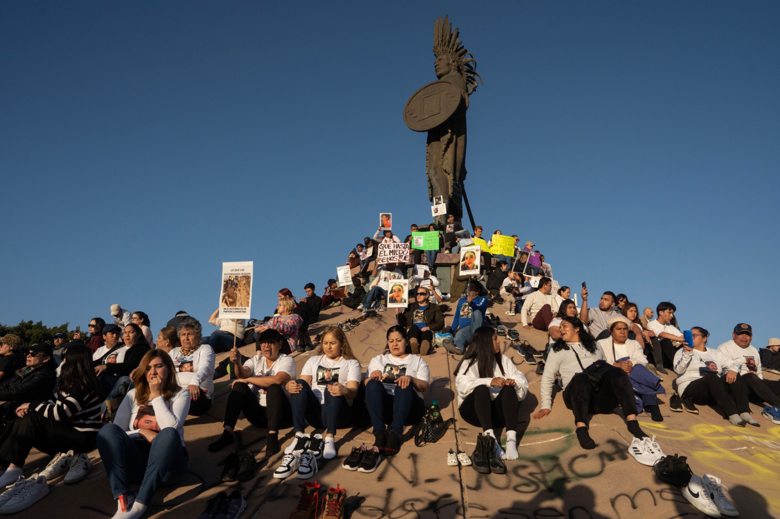 Colectivos de madres buscadoras piden investigar rancho Izaguirre en Teuchitlán, Jalisco