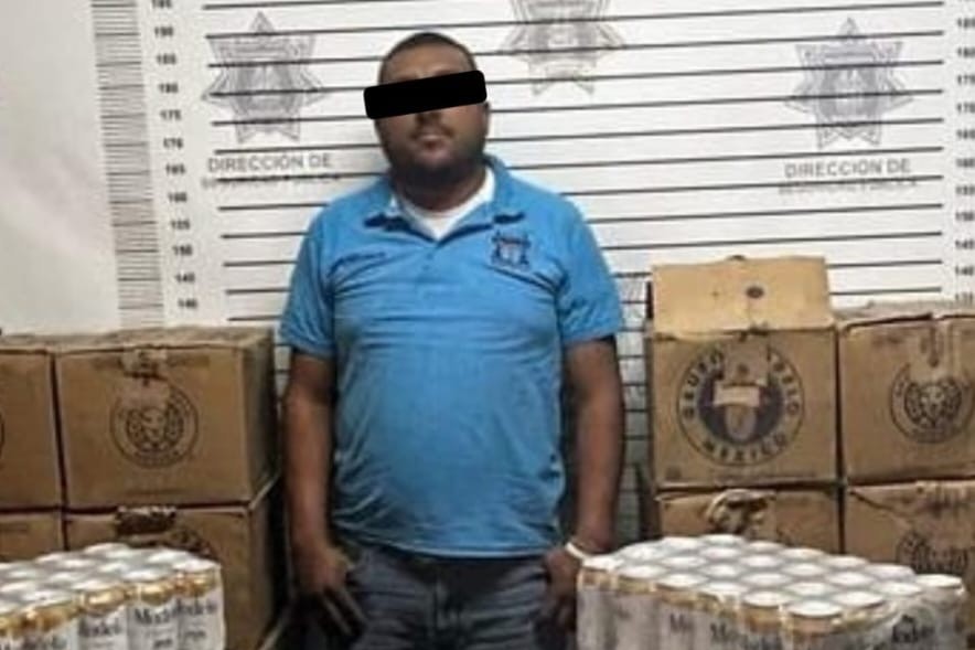 Detienen a una persona por venta clandestina de cerveza